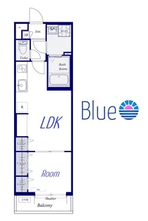 神奈川県鎌倉市台1【マンション】の間取り
