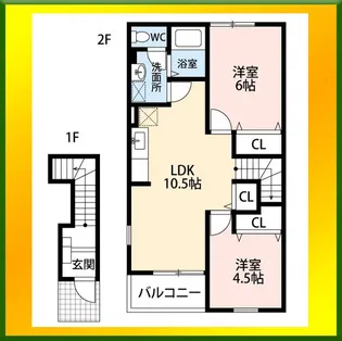Tokyo233【2階】の間取り