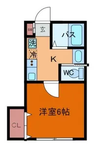 Life stage 六町【2階】の間取り