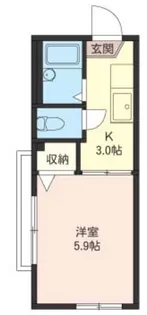 ナッチーII【1階】の間取り