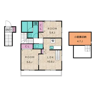 コーストヒルズ・横浜【2階】の間取り