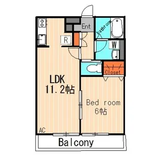 CASA DE PORTO【2階】の間取り