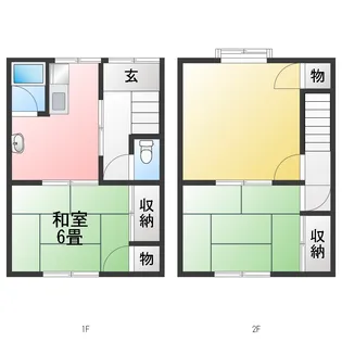コーポ野村の間取り