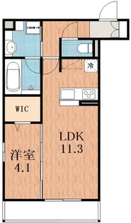 タカゼン文の里【3階】の間取り