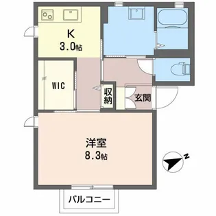Casa Estacion【1階】の間取り