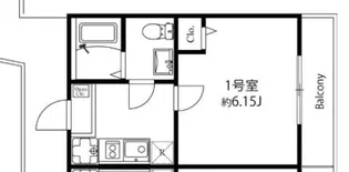 横浜コリーヌモダン【3階】の間取り