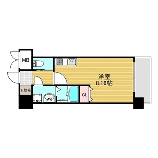 GRAND CCINQ 02【6階】の間取り