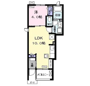 アーバン・レジデンス【1階】の間取り