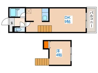 第7AMS円山【2階】の間取り