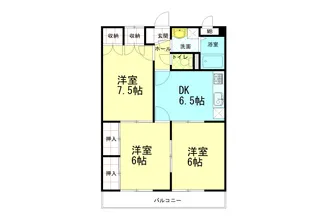 佐々木マンション【1階】の間取り