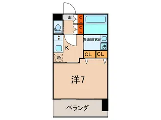 アプリーレ南堀江の間取り