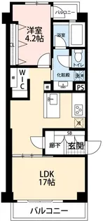 南青山グリーンヒルハウス【1階】の間取り