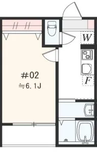 アザーレ・パッシオ本厚木B【1階】の間取り