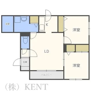JPONY【4階】の間取り