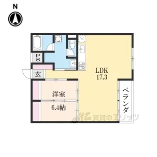 mahia・SUN―YOU【1階】の間取り