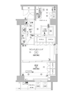 セジョリ墨田EASTIII【8階】の間取り