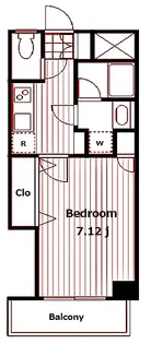 藤ビル【6階】の間取り