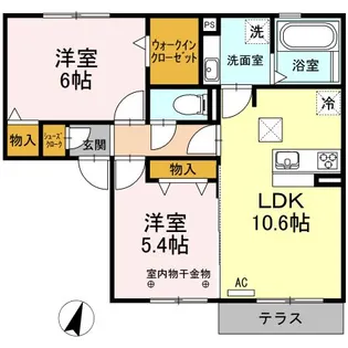 ヒトツバタゴ【1階】の間取り