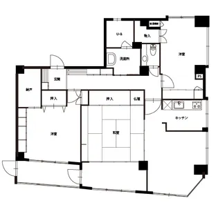 フォルム7110【3階】の間取り