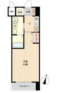 アントラ立町【5階】の間取り