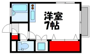 メゾン石神II【2階】の間取り