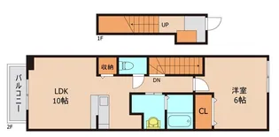 アンソレ・ドミール【2階】の間取り