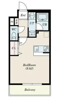 オハアスール【2階】の間取り
