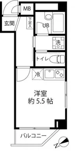 アーデンコート南砂【4階】の間取り