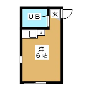 カレッジドームカワイ【2階】の間取り