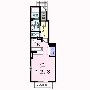 ネオ・サルビアIII【1階】の間取り