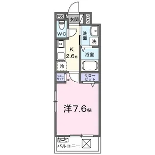 プルミエ ショコラ【3階】の間取り