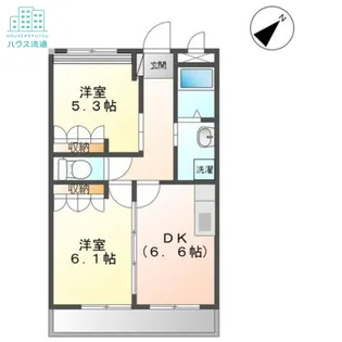 シャンティア【2階】の間取り