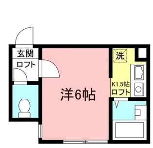 サザンリーフ中央林間I【1階】の間取り