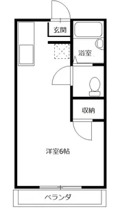 城之内アーバンハイツ【3階】の間取り