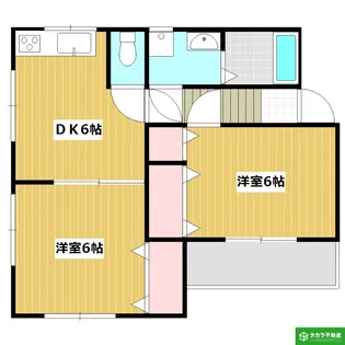 アリエッタ美丘【1階】の間取り