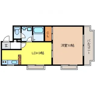 スピカインフォレスト【3階】の間取り