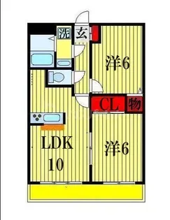 スーペリア稔台【3階】の間取り