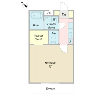 フォレストフェアリー【1階】の間取り