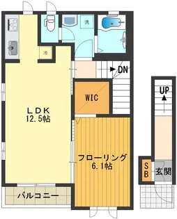 アザレアコート【2階】の間取り