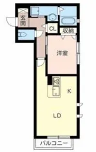 シャーメゾンパル【2階】の間取り