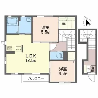Maison Sha-la【2階】の間取り