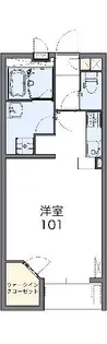 レオネクストプッチーニ【2階】の間取り