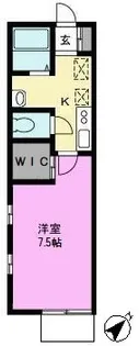 メゾンMJ【2階】の間取り
