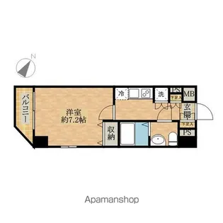 グランフォース横浜関内【10階】の間取り