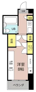 コルティーレ瑞穂【2階】の間取り