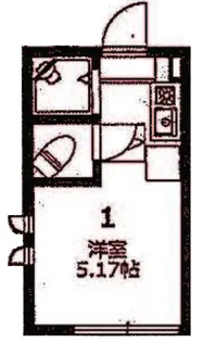 ウイルII【1階】の間取り