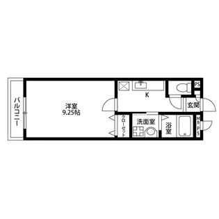 アンプルール リーブルK・Yヒルズ【2階】の間取り