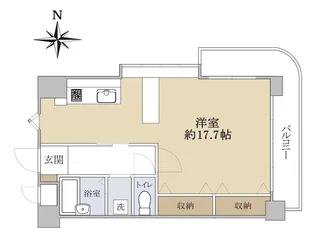 ヒルクレストII【2階】の間取り