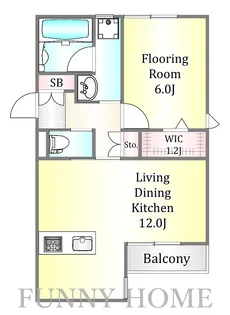 (仮称)船橋3丁目メゾン西棟【2階】の間取り