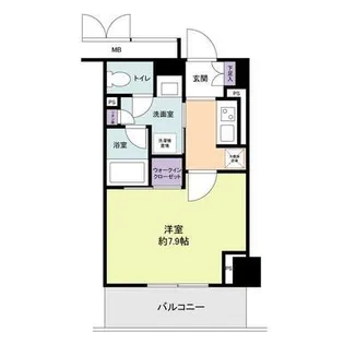 リージア海老名ビナフロント【10階】の間取り